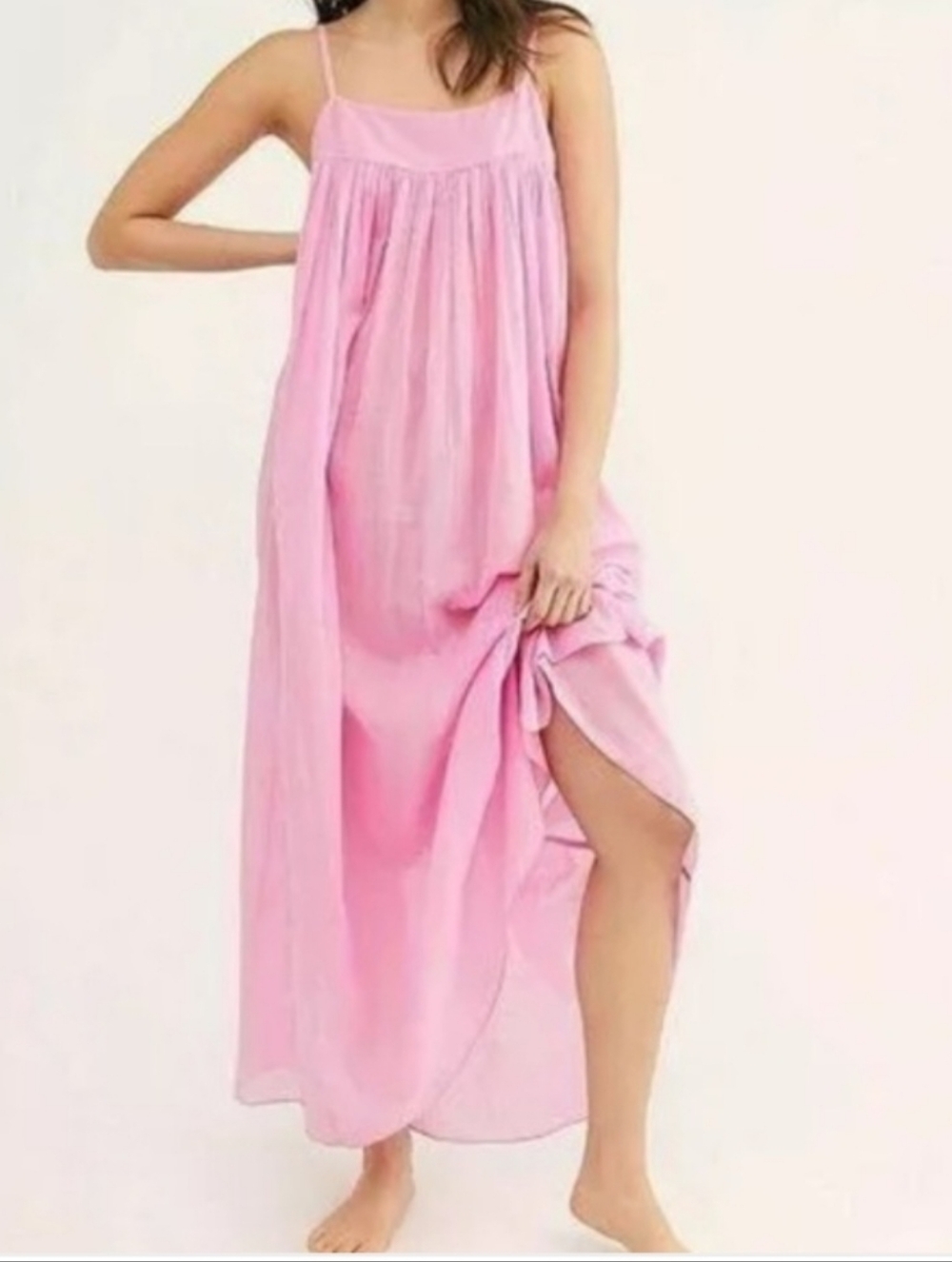 Free Prople On My Own Maxi Slip Dress - Picture 4 of 4